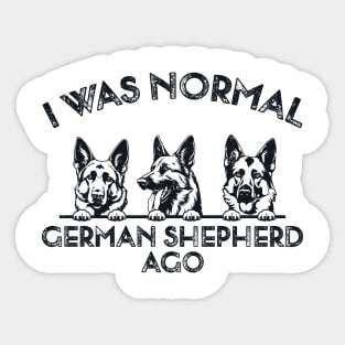 Best German Shepherd Art Men Women Dog German Shepherd Lover Sticker